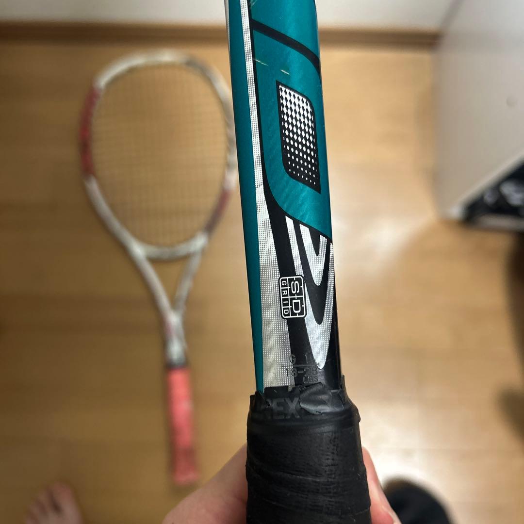 YONEX VCORE 100 軟式テニスラケット G3 ケース付2本セット