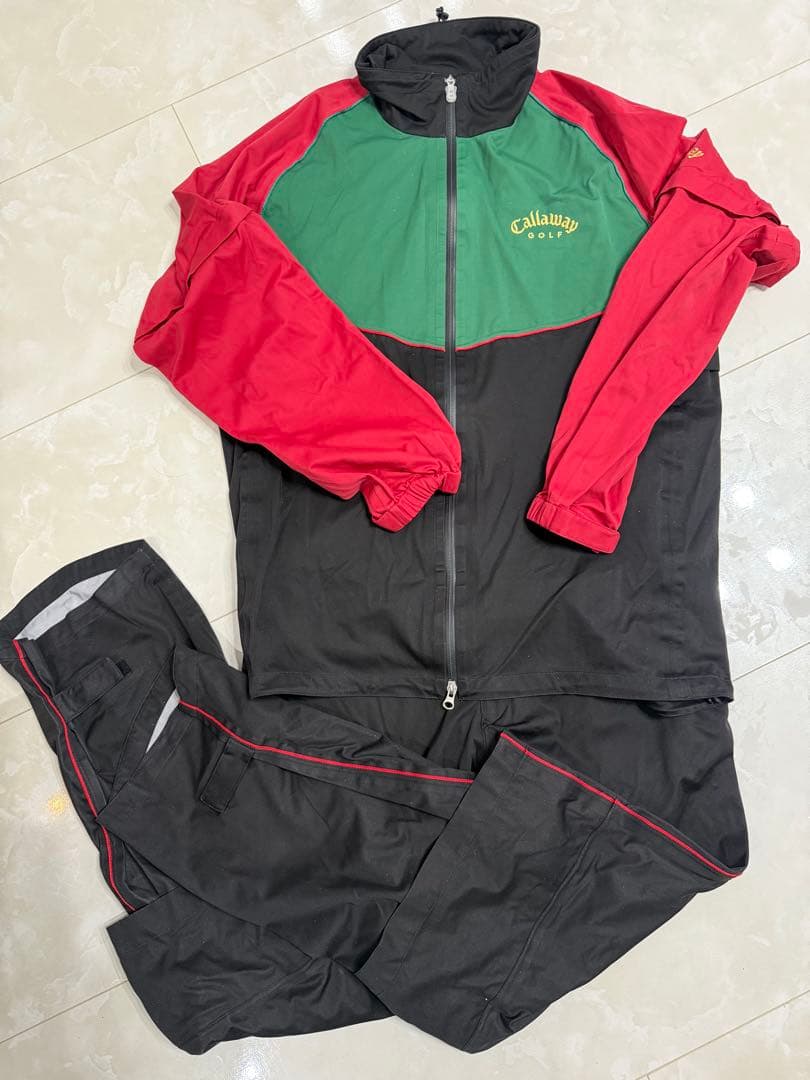 キャロウェイ　レインウェア　2way セットアップ　XL 美品