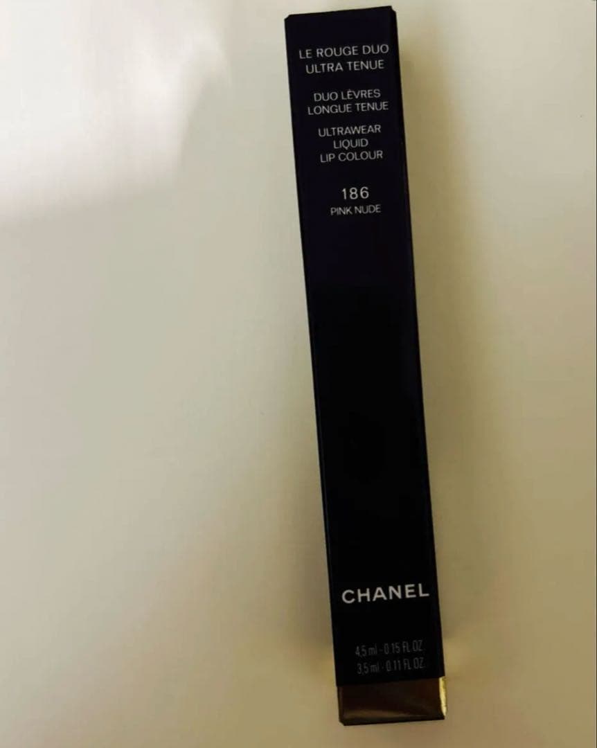 CHANEL シャネル ル ルージュデュオウルトラトゥニュ 186 ピンクヌード