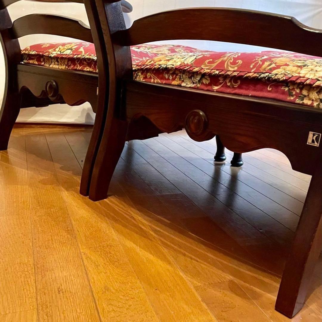 【飛騨産業】\"穂高\" 2人掛けソファ (右肘) ☆背クッション無し