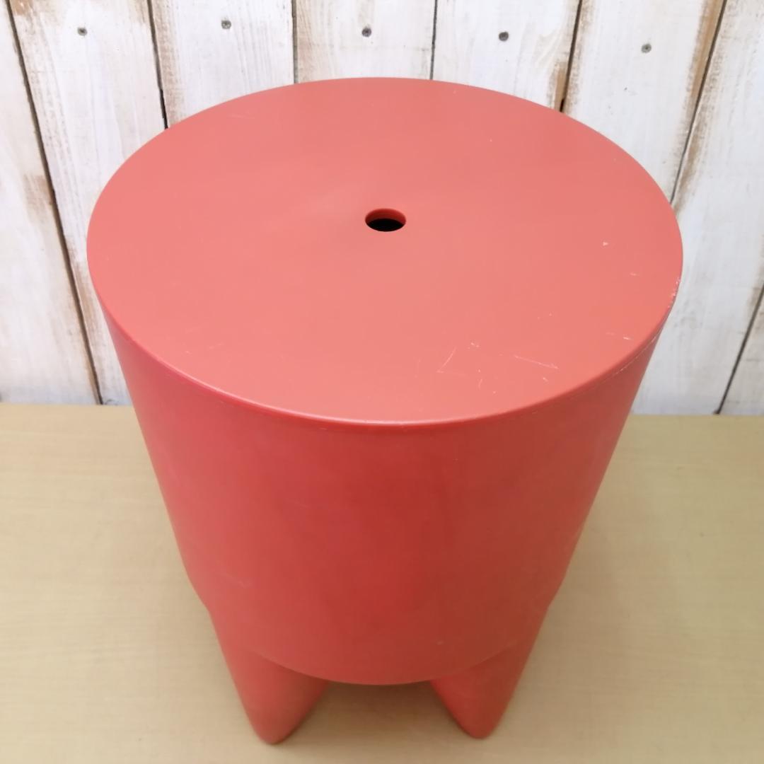 フィリップ・スタルク　BUBUスツール　フランス　ミッドセンチュリー　オレンジ系