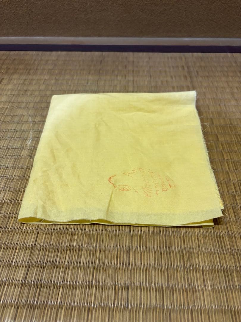 八代　高橋道八　黒釉扇面紙　茶碗　茶道具　京焼　色絵　美品