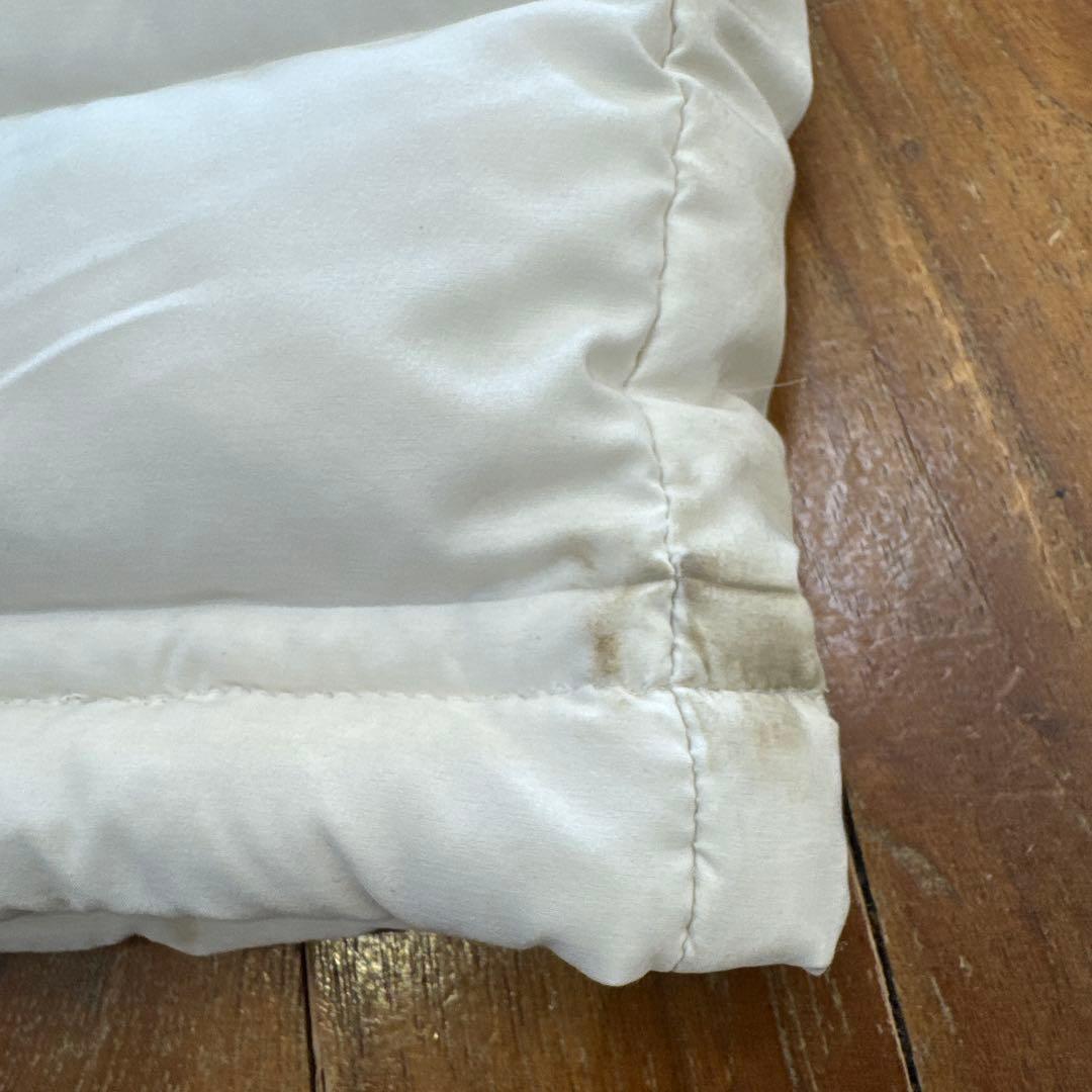 マークアンドロナ　MARK & LONA ホワイトキルティングパンツ　ダウン