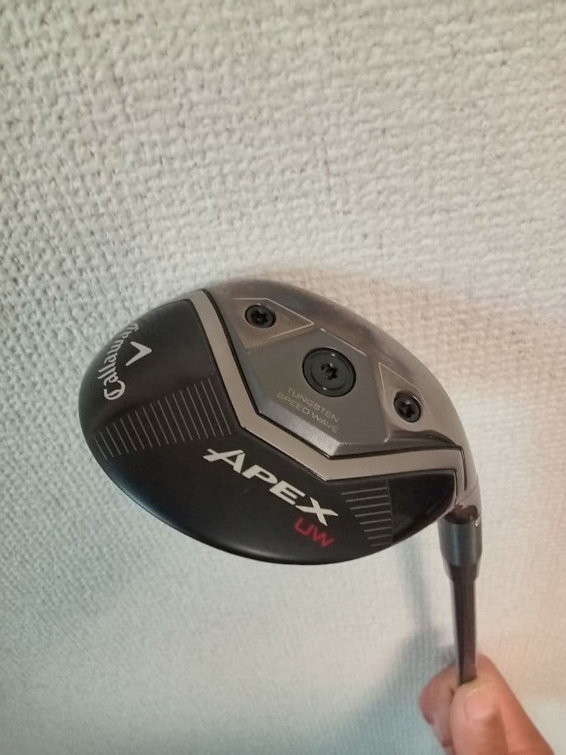 美品★キャロウェイ APEX UW 2025最新モデル★21度　純正シャフト