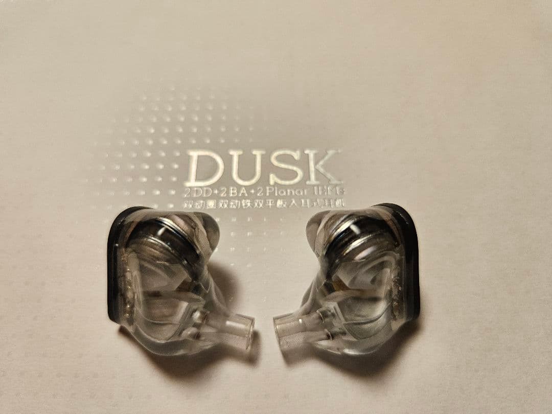 MOONDROP Crinacle DUSK リケーブル可能イヤホン　水月雨