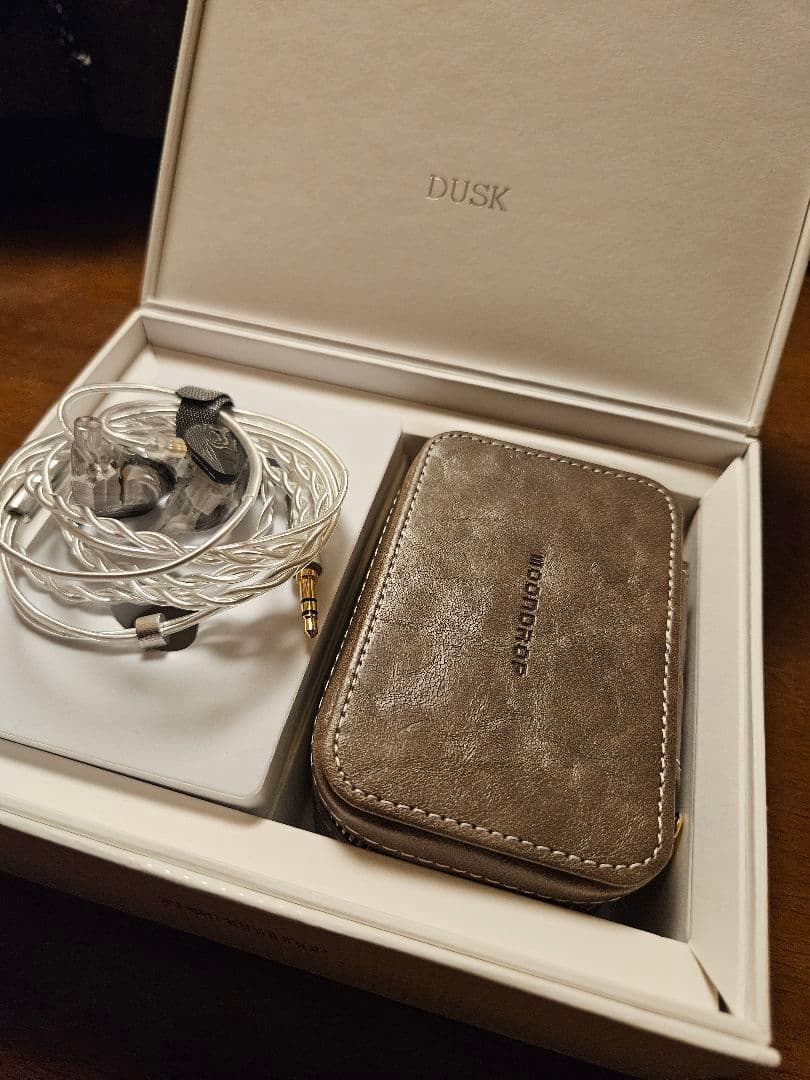 MOONDROP Crinacle DUSK リケーブル可能イヤホン　水月雨