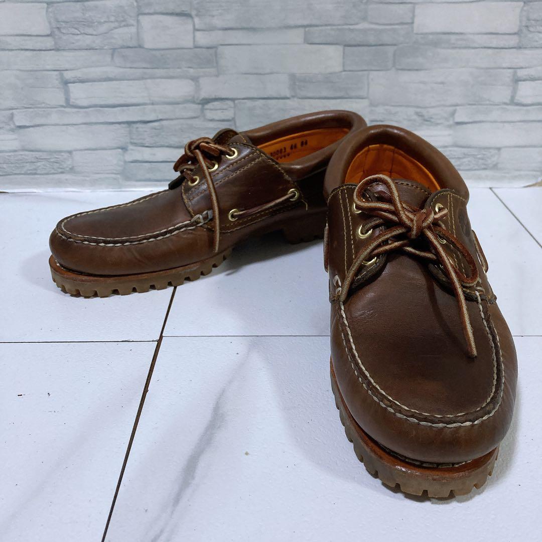 ティンバーランド 3eye クラシック 26.5 デッキシューズ 茶 30003