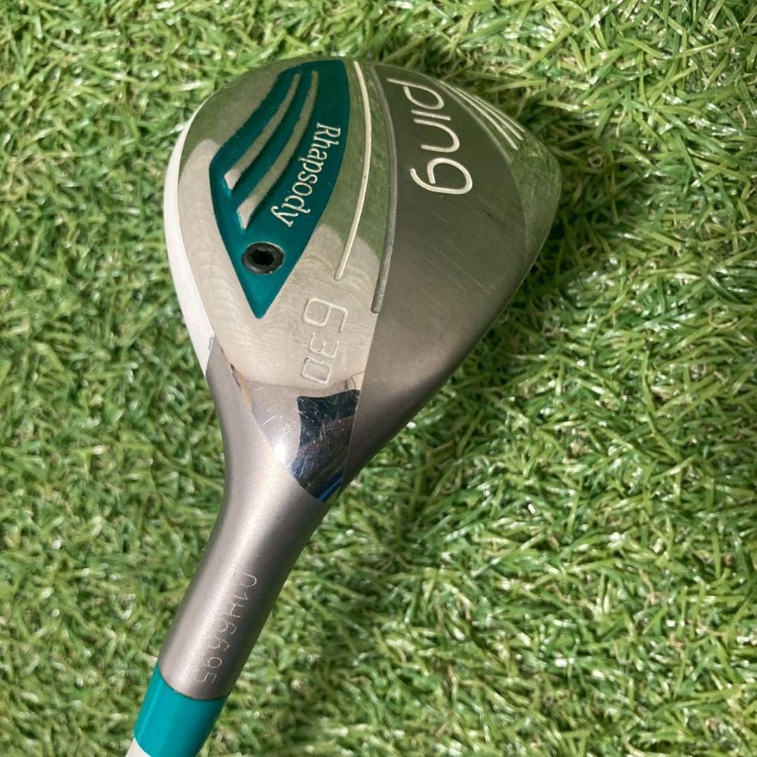 PING Rhapsody レディース ユーティリティ 6H 30° カバー付