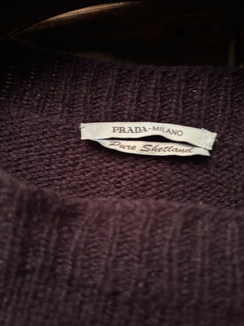 PRADA 2016ss メンズウールニット　44