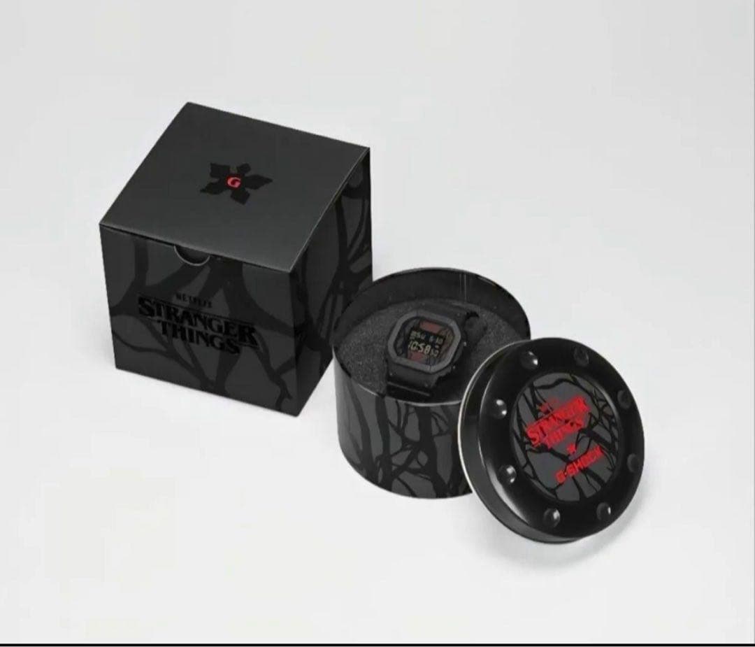 G-SHOCK STRANGER THINGS ブラック CASIO 時計
