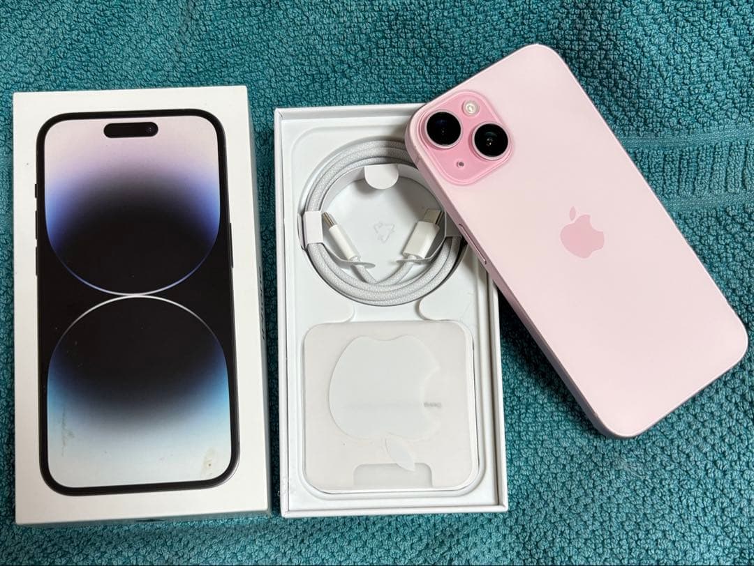 iPhone15 ピンク 128GB Apple Store購入SIMフリー