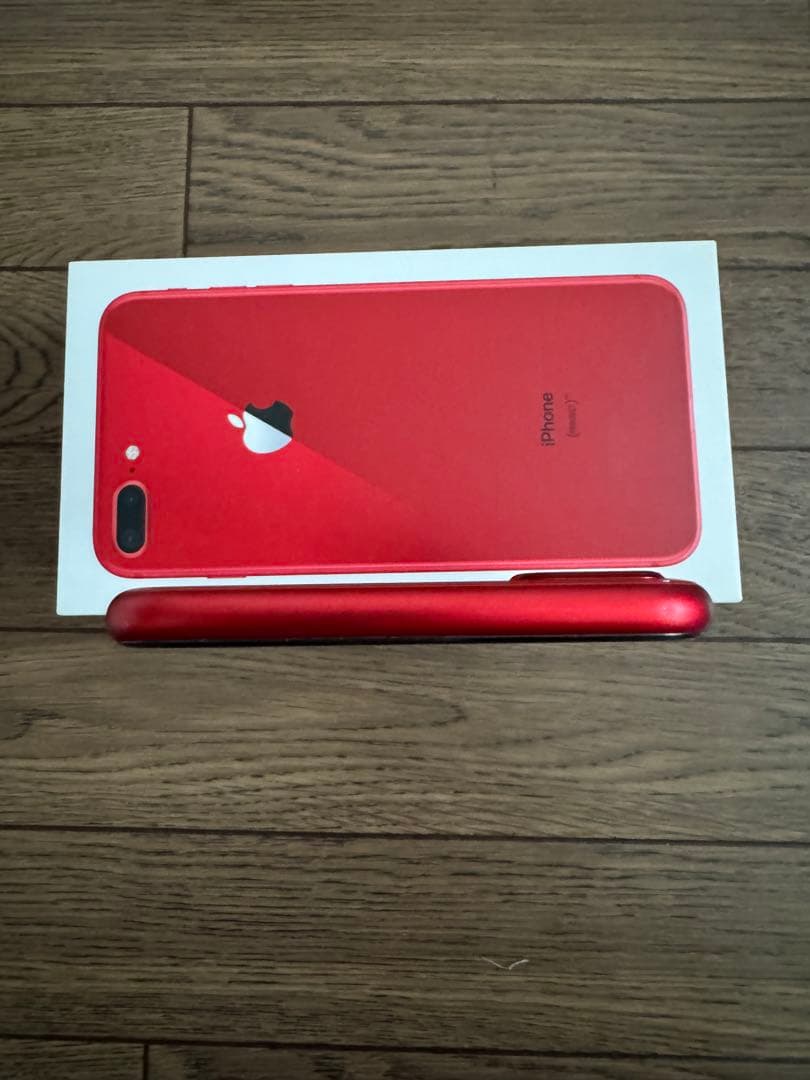 【動作確認済】Apple iPhone 8 Plus 64GB レッド