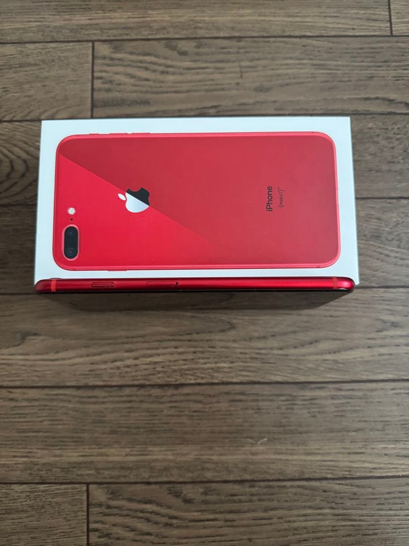 【動作確認済】Apple iPhone 8 Plus 64GB レッド