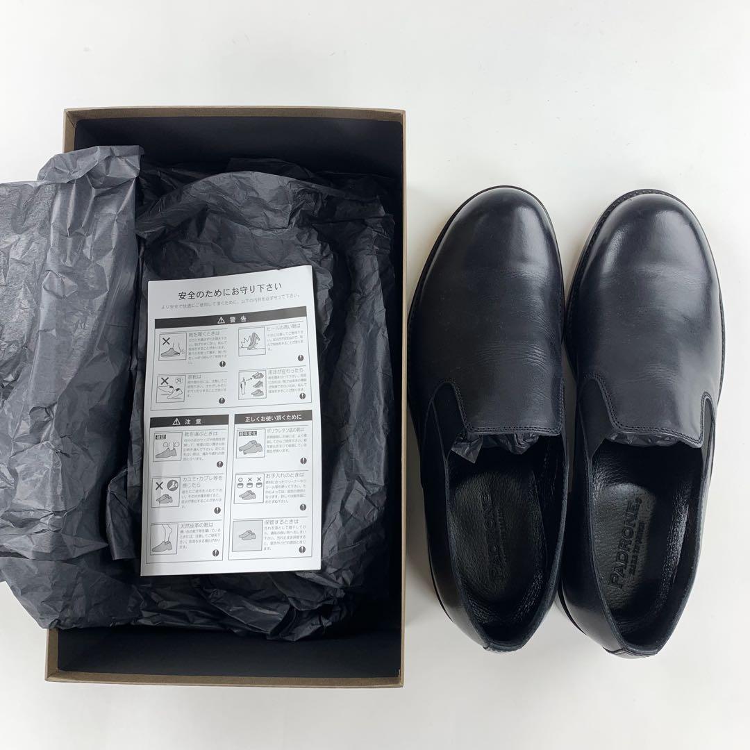 【未使用品】 PADRONE パドローネ サイドゴアシューズ スリッポン 43