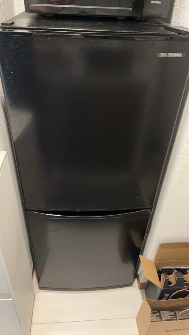 【8月末発送！】アイリスオーヤマ 冷凍冷蔵庫 IRSD-14A-B 142L