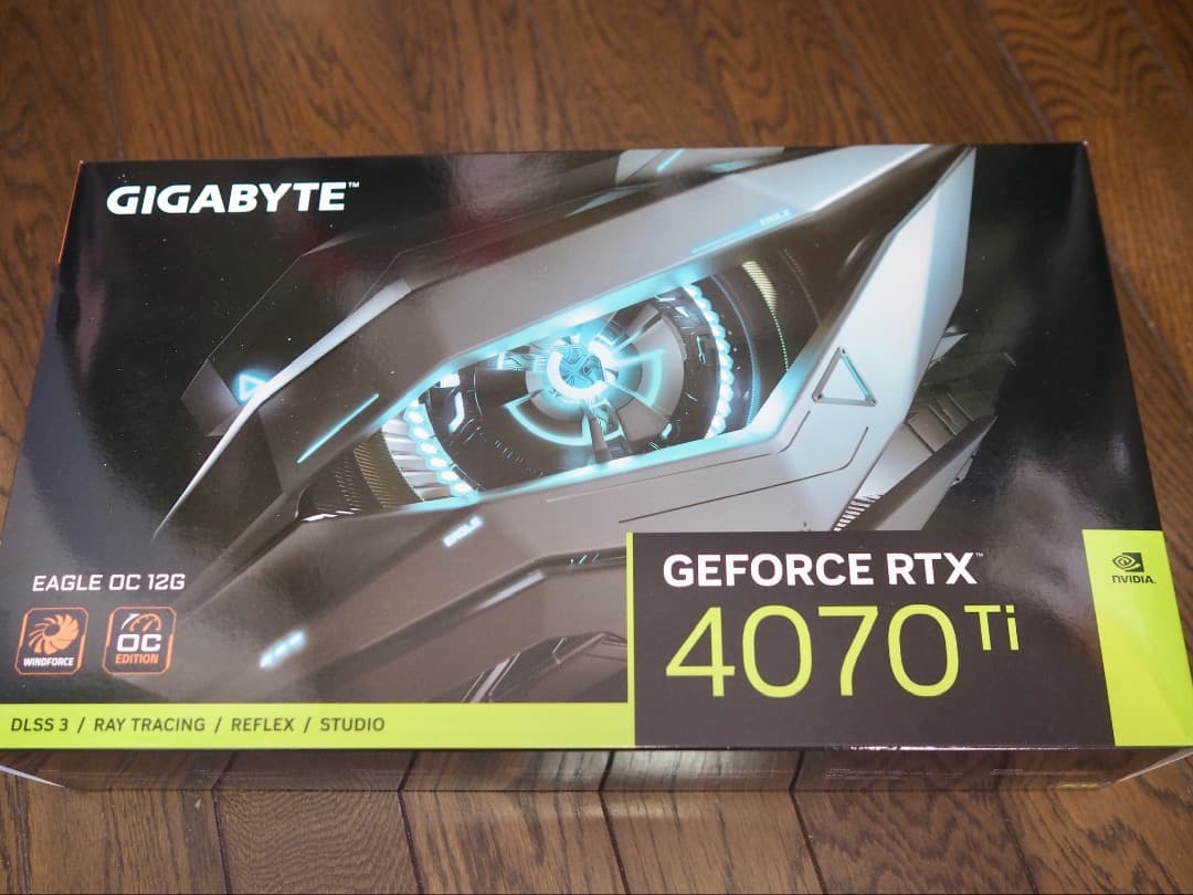 ギガバイト GeForce RTX 4070Ti EAGLE OC 12G