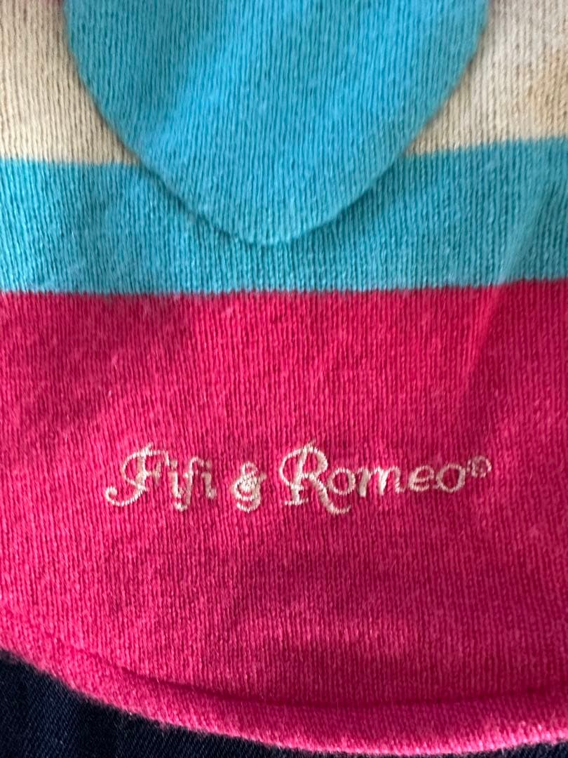 Fifi & Romeo 犬用ニットウェア ストライプ⭐︎S