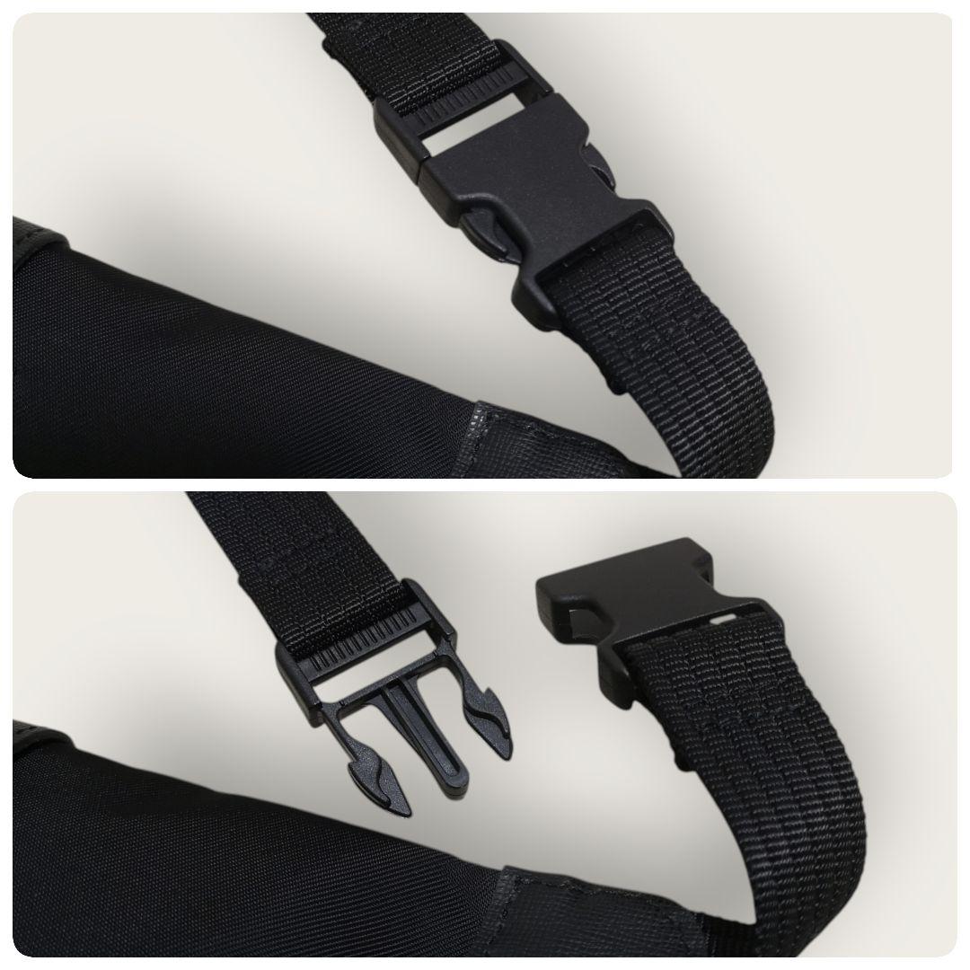 ロンシャン ル プリアージュ エナジー ベルトバッグ 軽量 黒