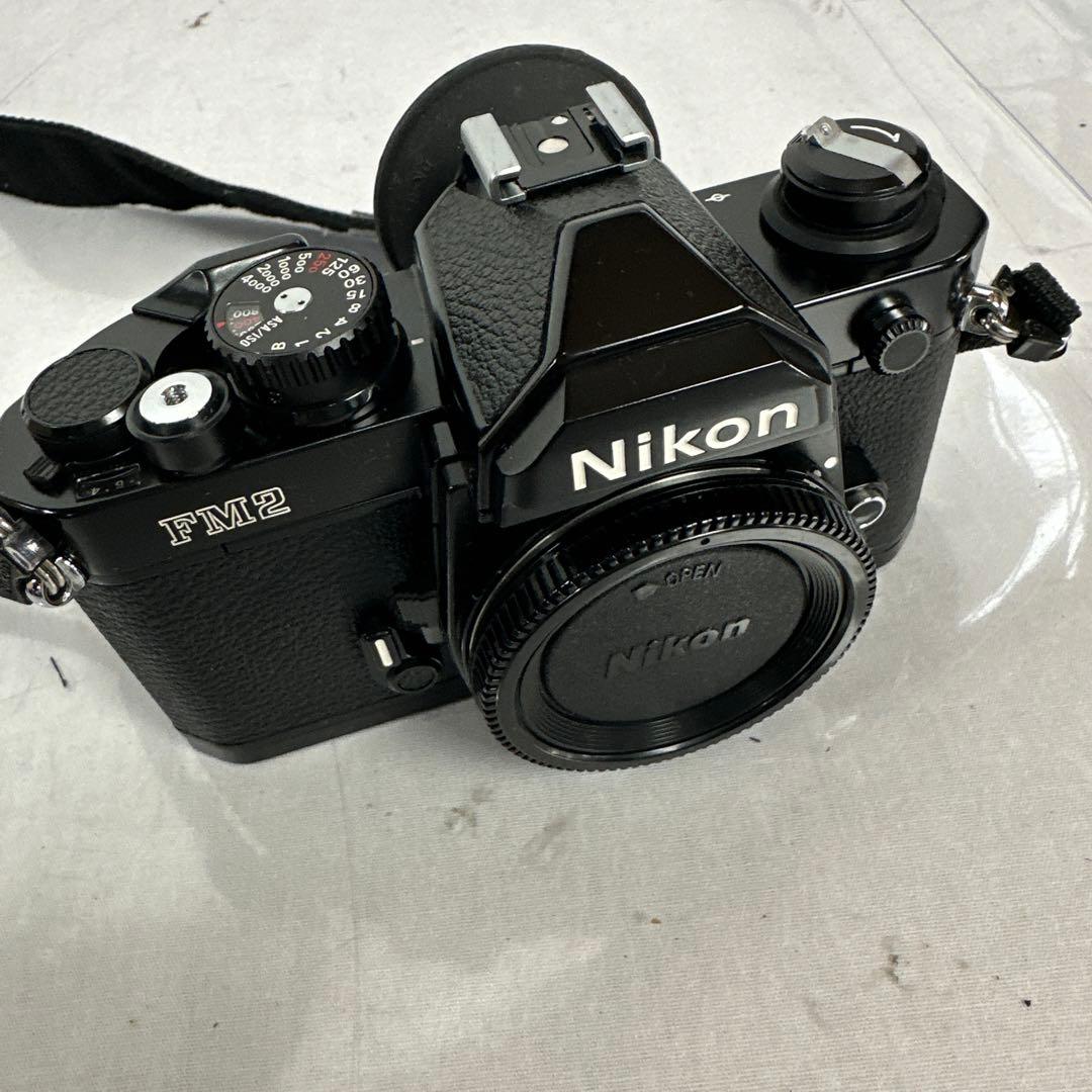 ⭐︎ Nikon FM2 ブラック 一眼レフ フィルム カメラ ボディ 本体
