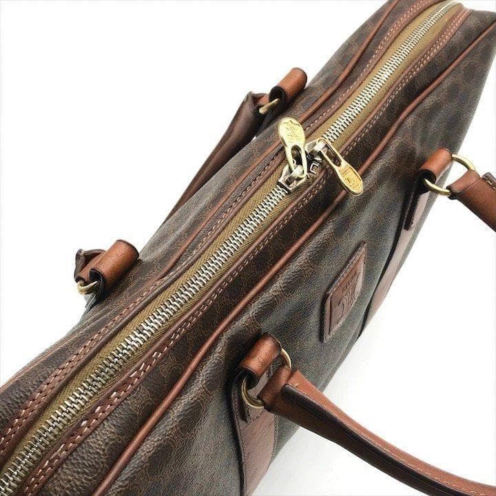 にんにん　CELINE セリーヌ マカダム ヴィンテージ PVC ビジネス