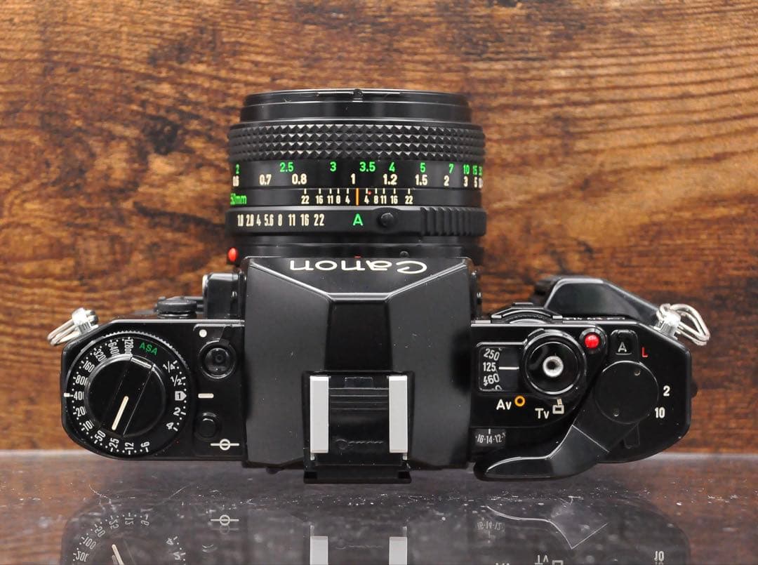 フイルムカメラCanon A-1 FD 50mm f/1.8 動作品
