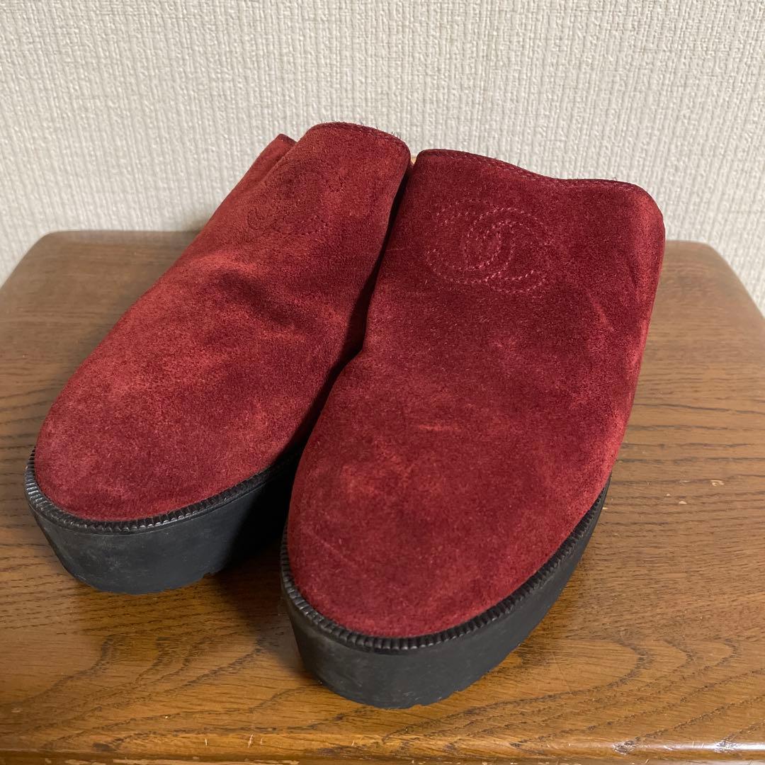 CHANEL シャネル　サボ　サンダル　スリッポン　靴