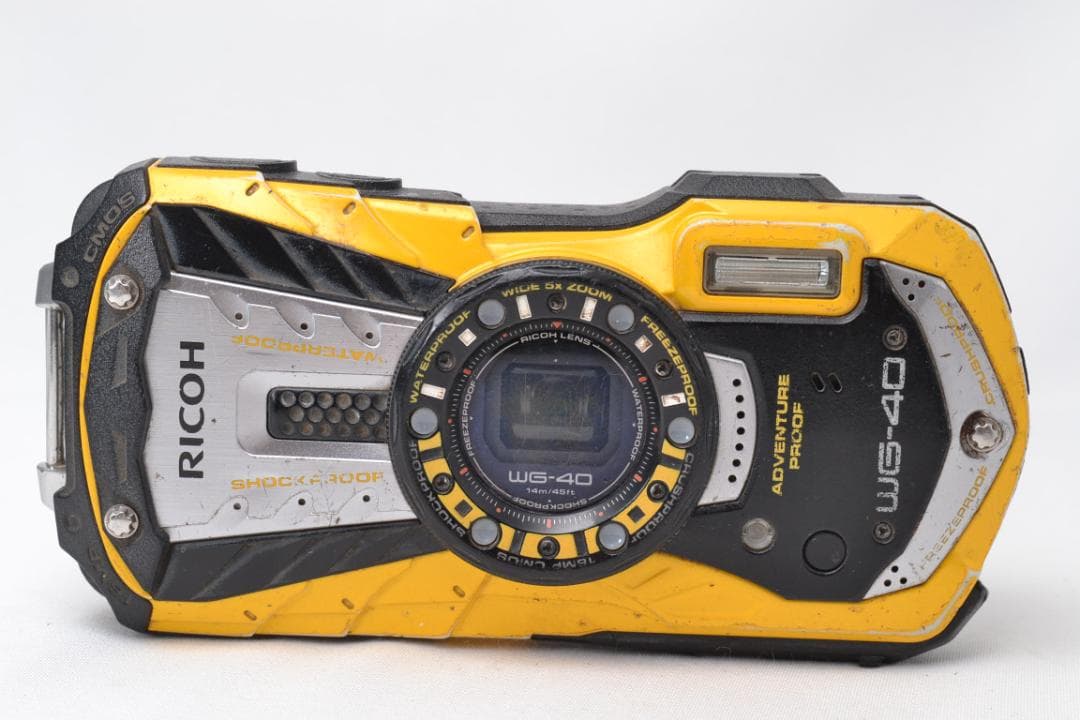 リコー　RICOH WG-40 防水・耐衝撃カメラ