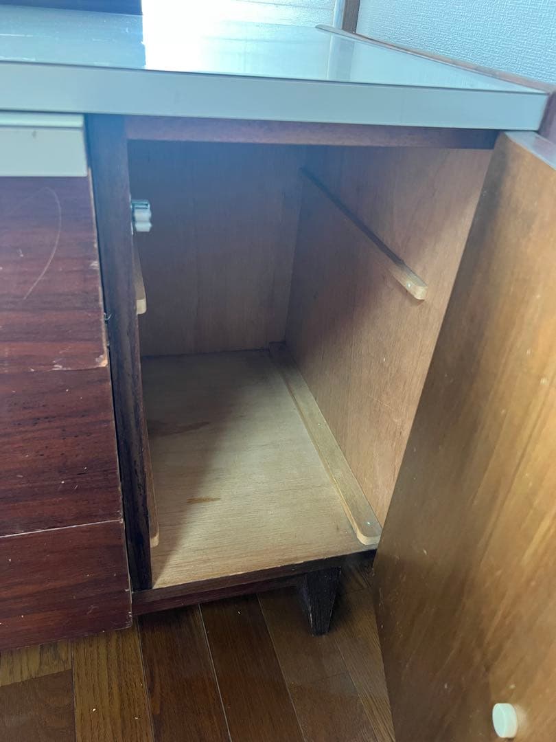 昭和レトロ 三面鏡 ドレッサー 鏡台 ヴィンテージ アンティーク 店舗什器