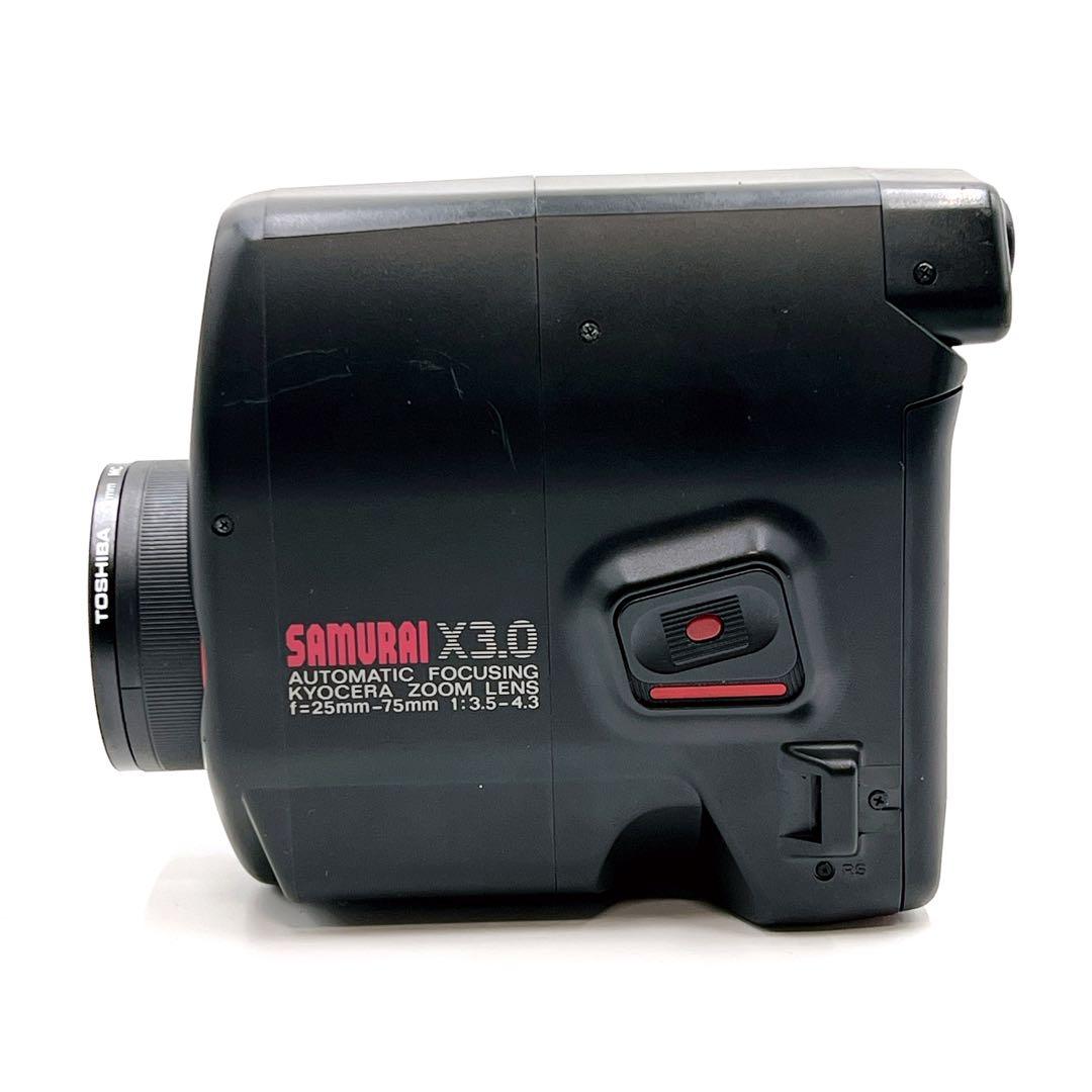 【美品・動作品】 KYOCERA SAMURAI X3.0 フィルムカメラ