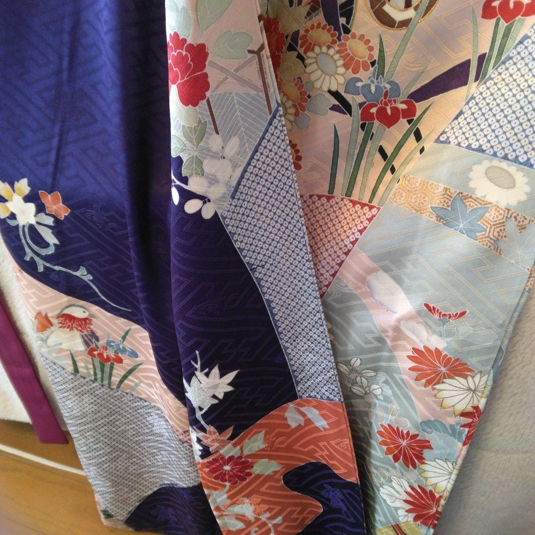 卒業式正絹振袖袴セット大学生教員