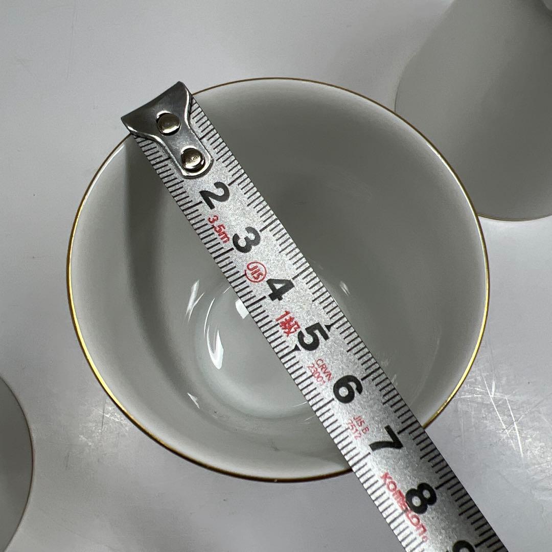 マイセン　カップ6点セット　共箱　高さ約8㎝　東Y7-0717③