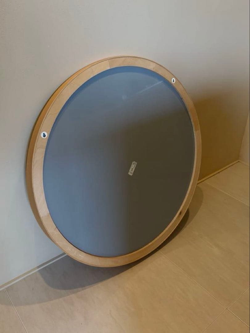 IKEA STOCKHOLM ミラー (80cm、オーク材突板)