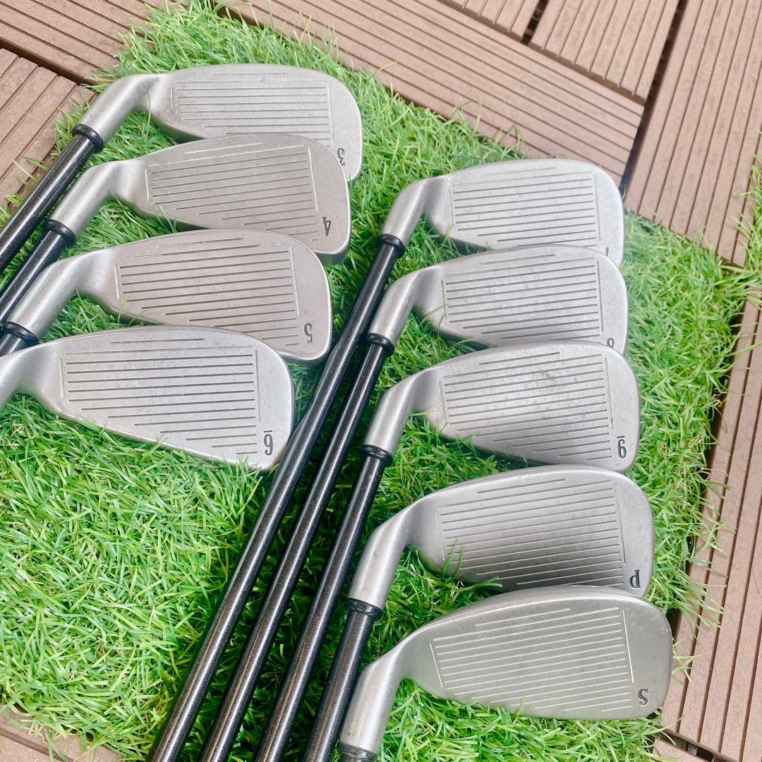 名器 9本セット キャロウェイ ビッグバーサ アイアン RCH96 FLEX R