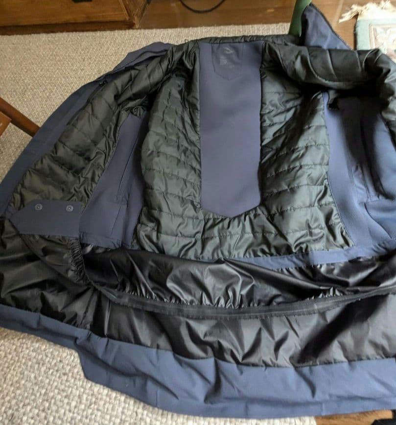 WEDZE スキージャケット　Lサイズ　ジャケット　ネイビー　防水