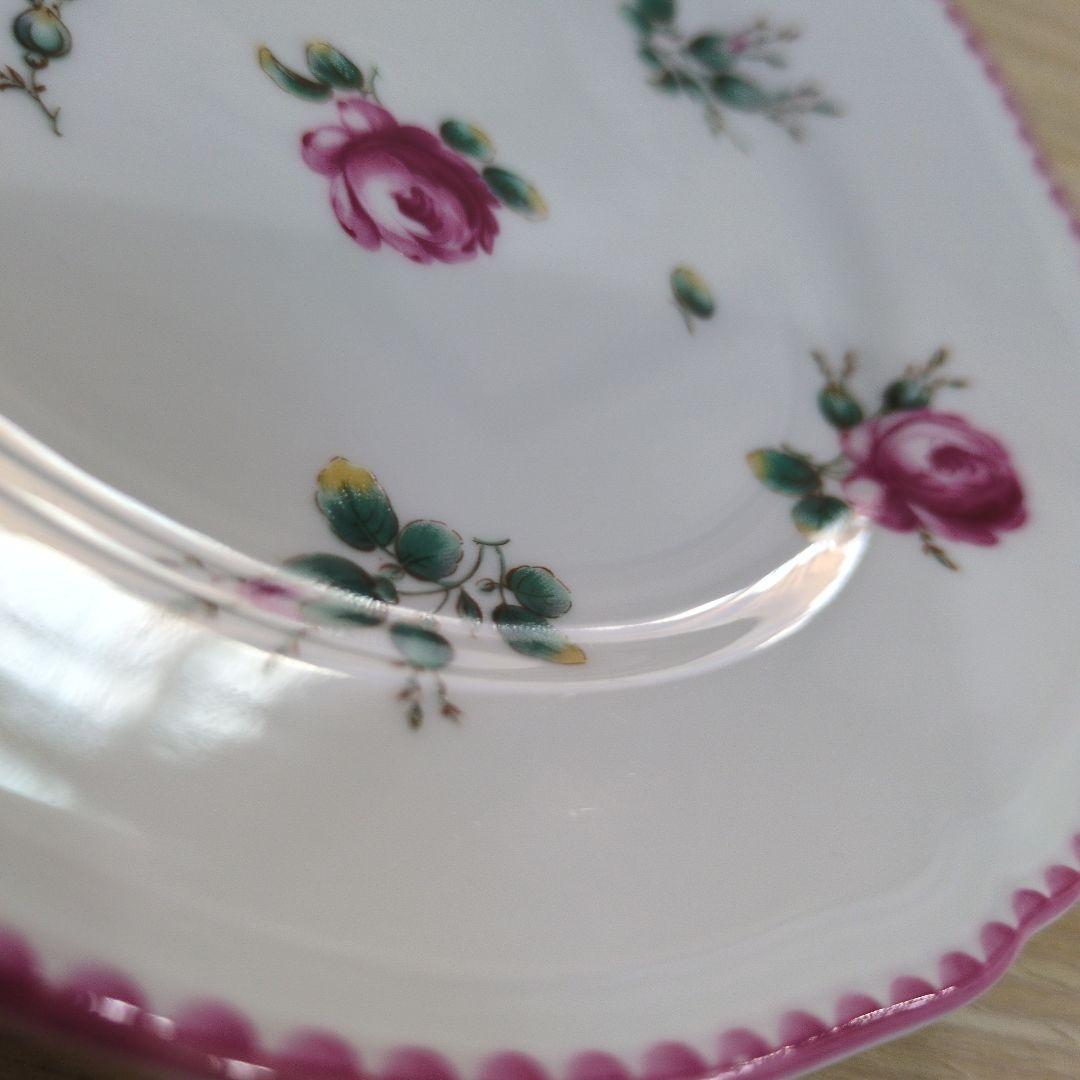 リチャードジノリ アンティックローズ17cmプレート2枚