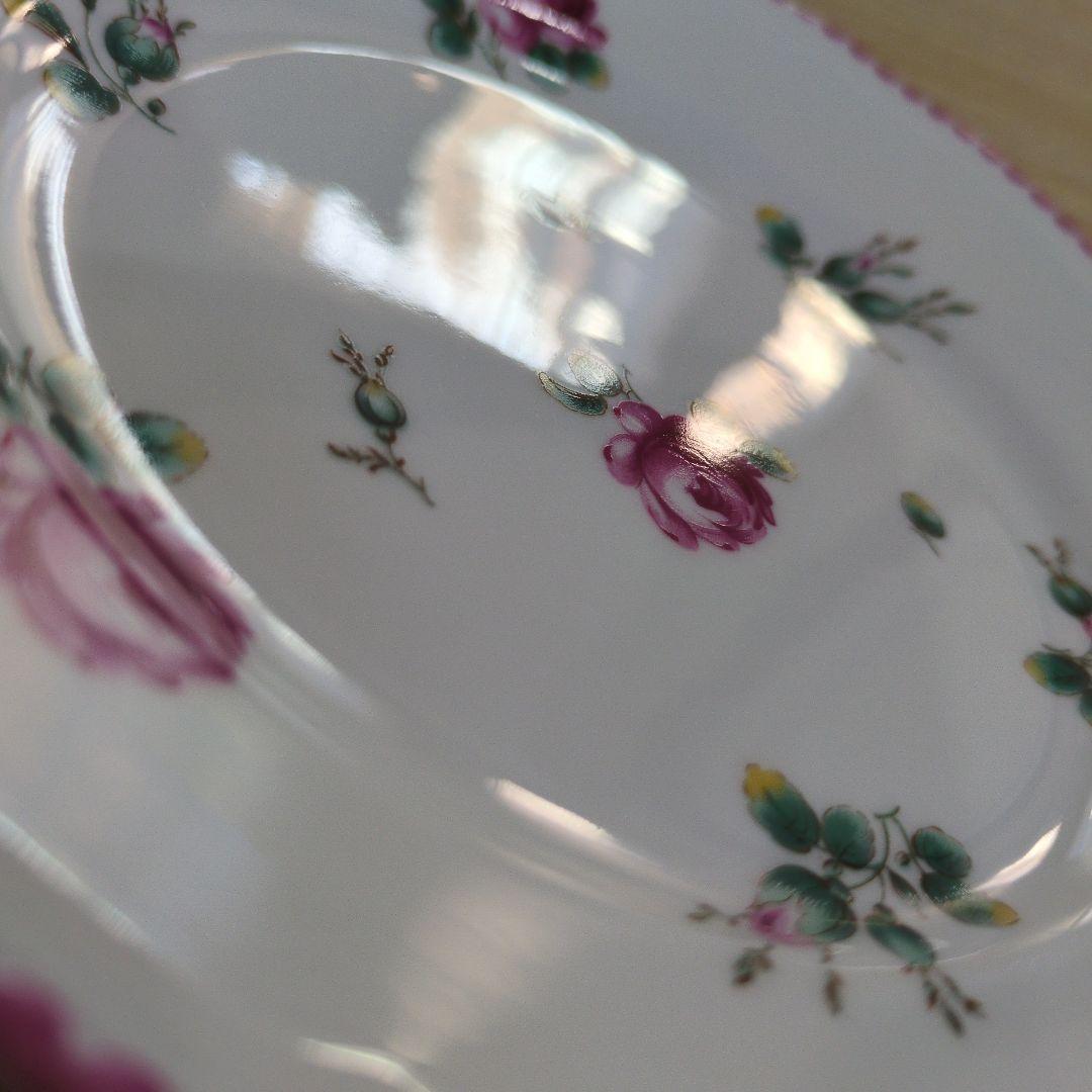 リチャードジノリ アンティックローズ17cmプレート2枚