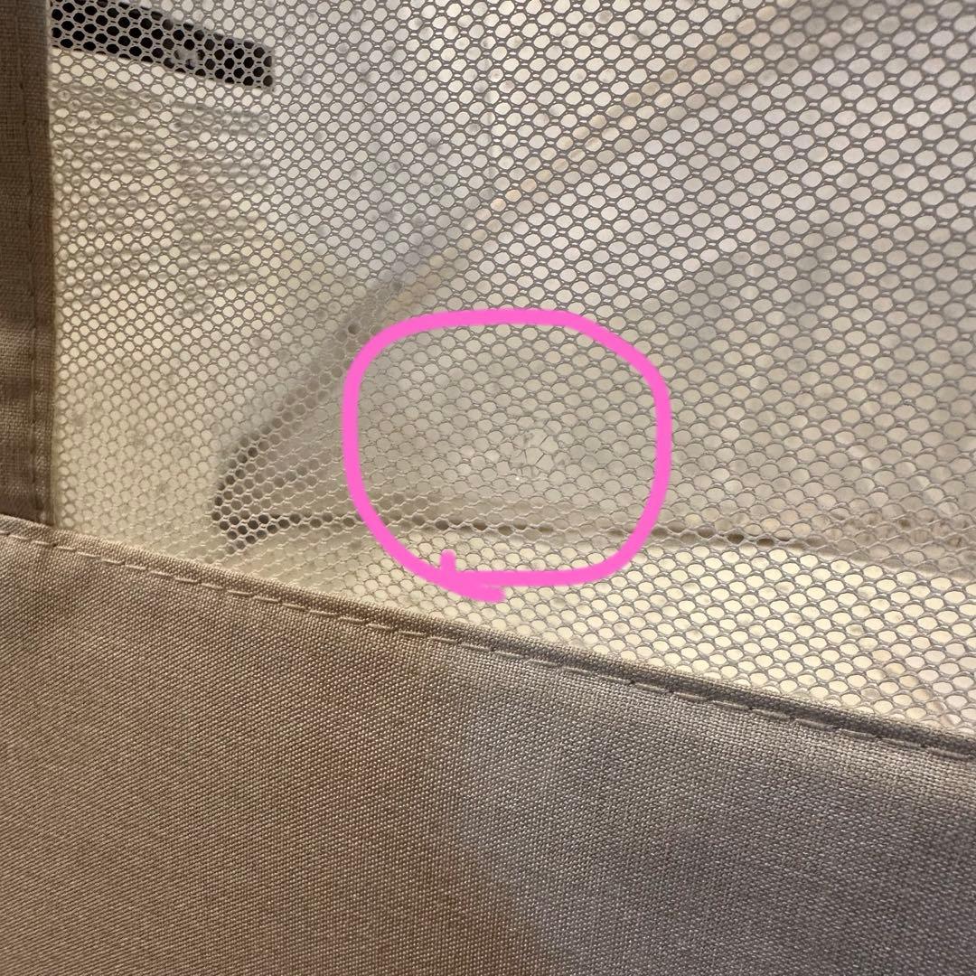 ベビーベッド　HZDMJ カーキ