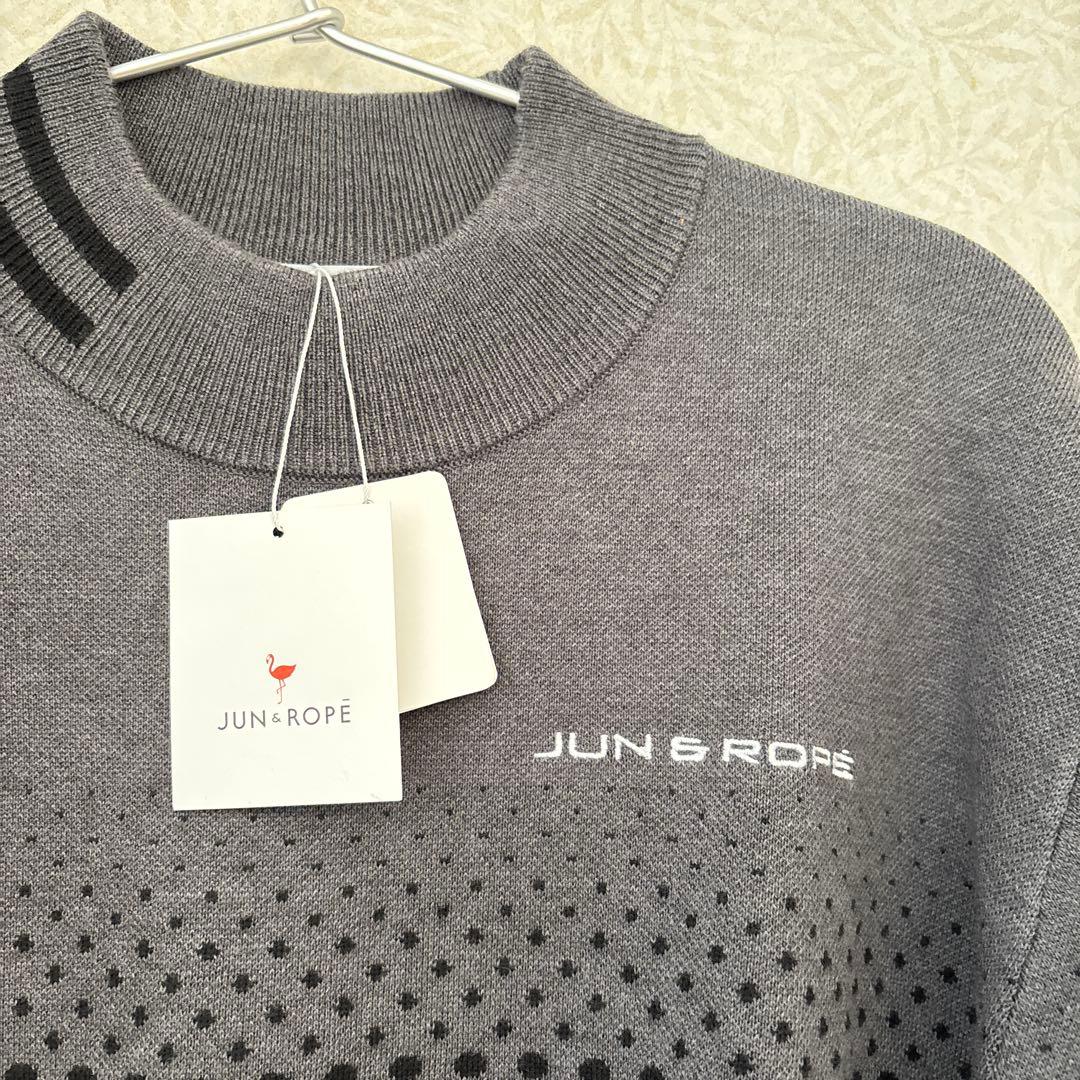 【新品未使用】JUN & ROPE グラデーションセーター Lサイズ