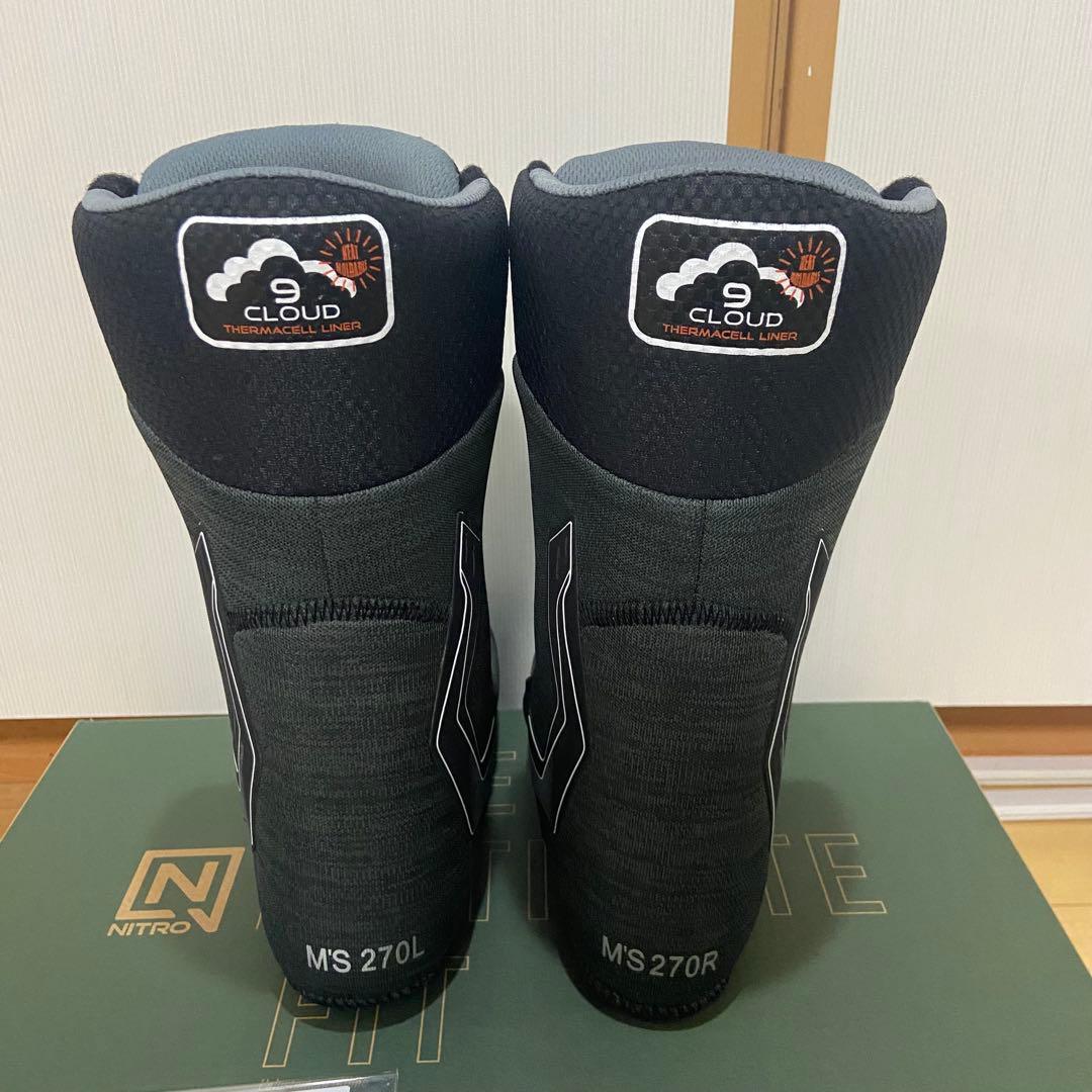 未使用　Nitro TEAM BOA スノーボードブーツ US9 27cm