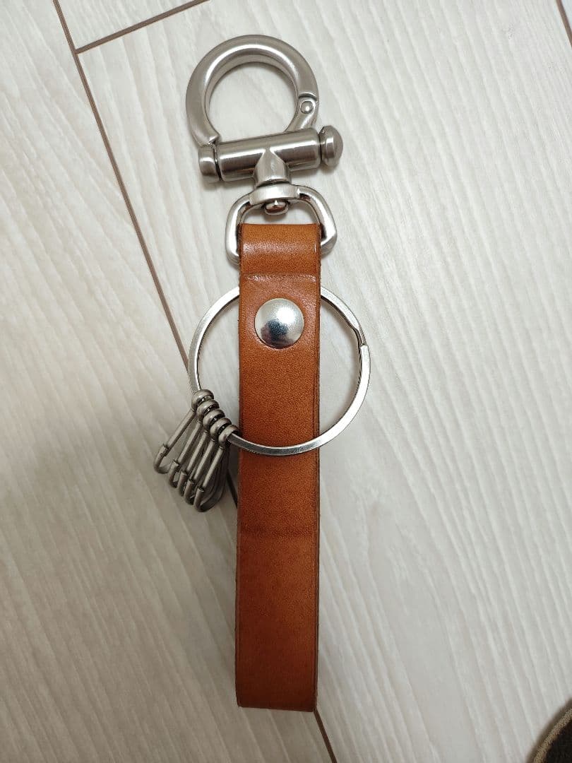 Hender Scheme エンダースキーマ キーホルダー ベージュ