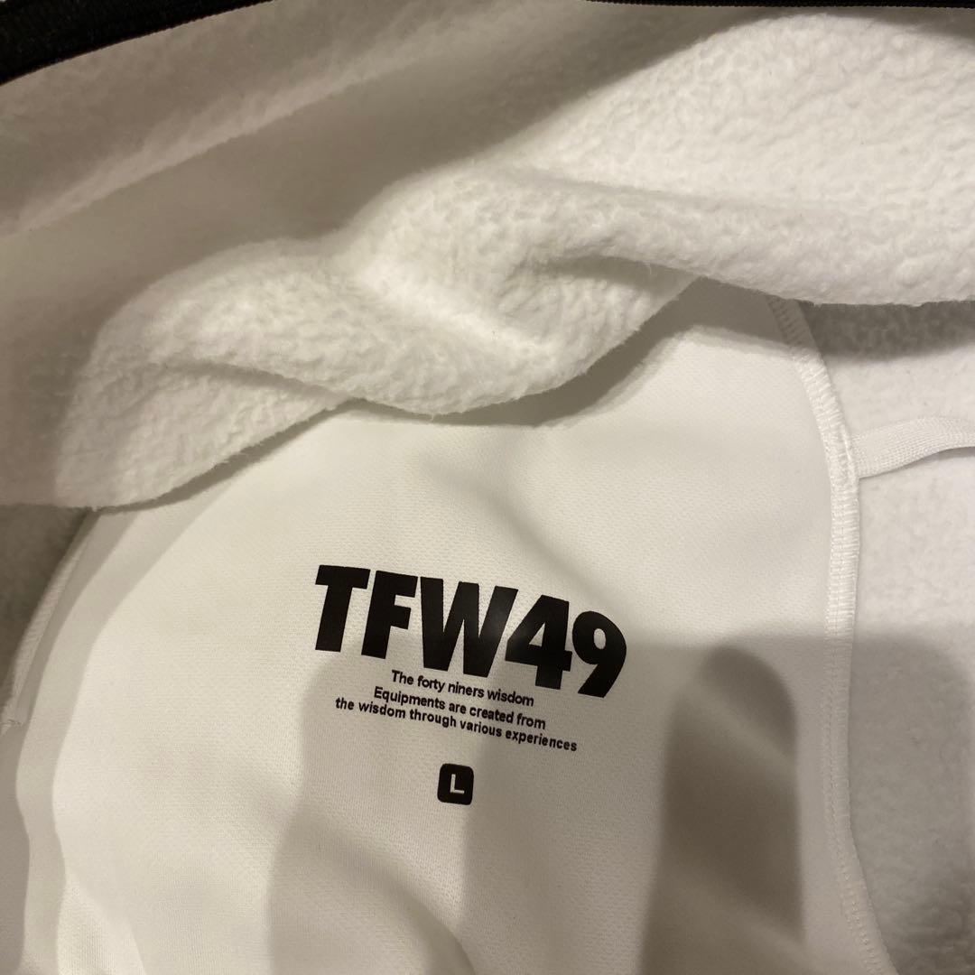 TFW49 AIR BACK BOA P/0 HOODIE ホワイトL サンプル