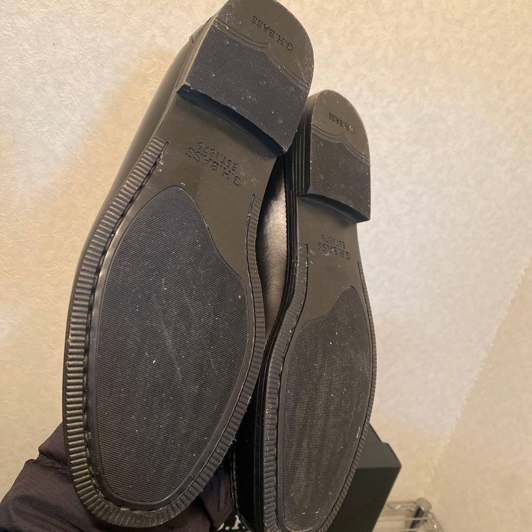 【ほぼ新品】 G.H.BASS LARSON ラバーソール 28.0cm