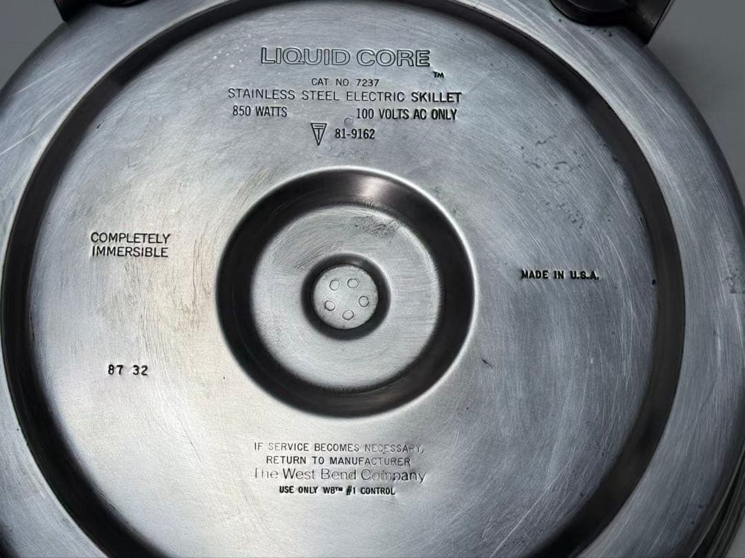 ロイヤルクイーン 電気フライパン LIQUID CORE 電気鍋　動作OK