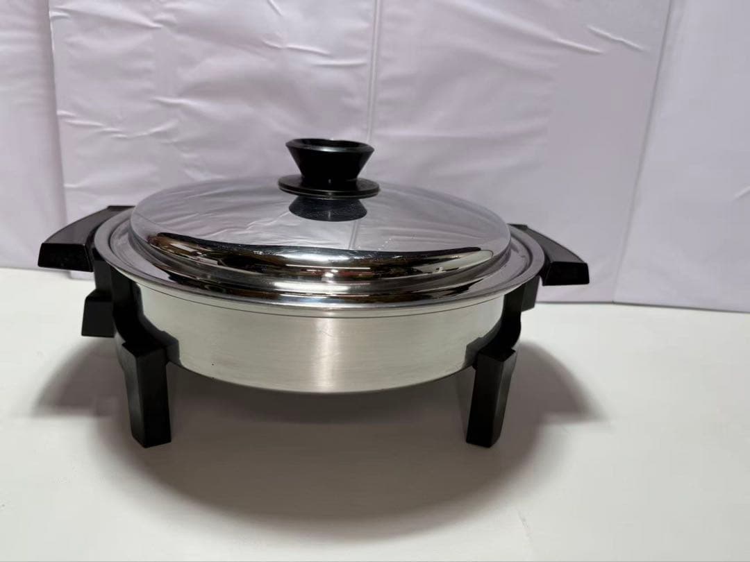 ロイヤルクイーン 電気フライパン LIQUID CORE 電気鍋　動作OK