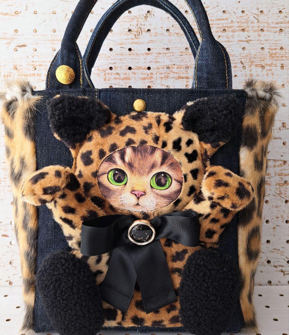 C*t様 コヤンイサムチョン　リトルサンダー　デニムリメイクトートバッグ