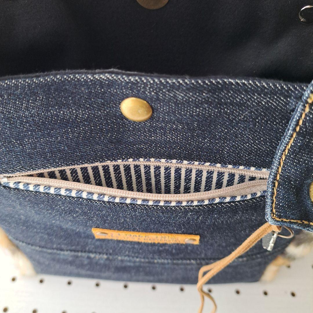 C*t様 コヤンイサムチョン　リトルサンダー　デニムリメイクトートバッグ