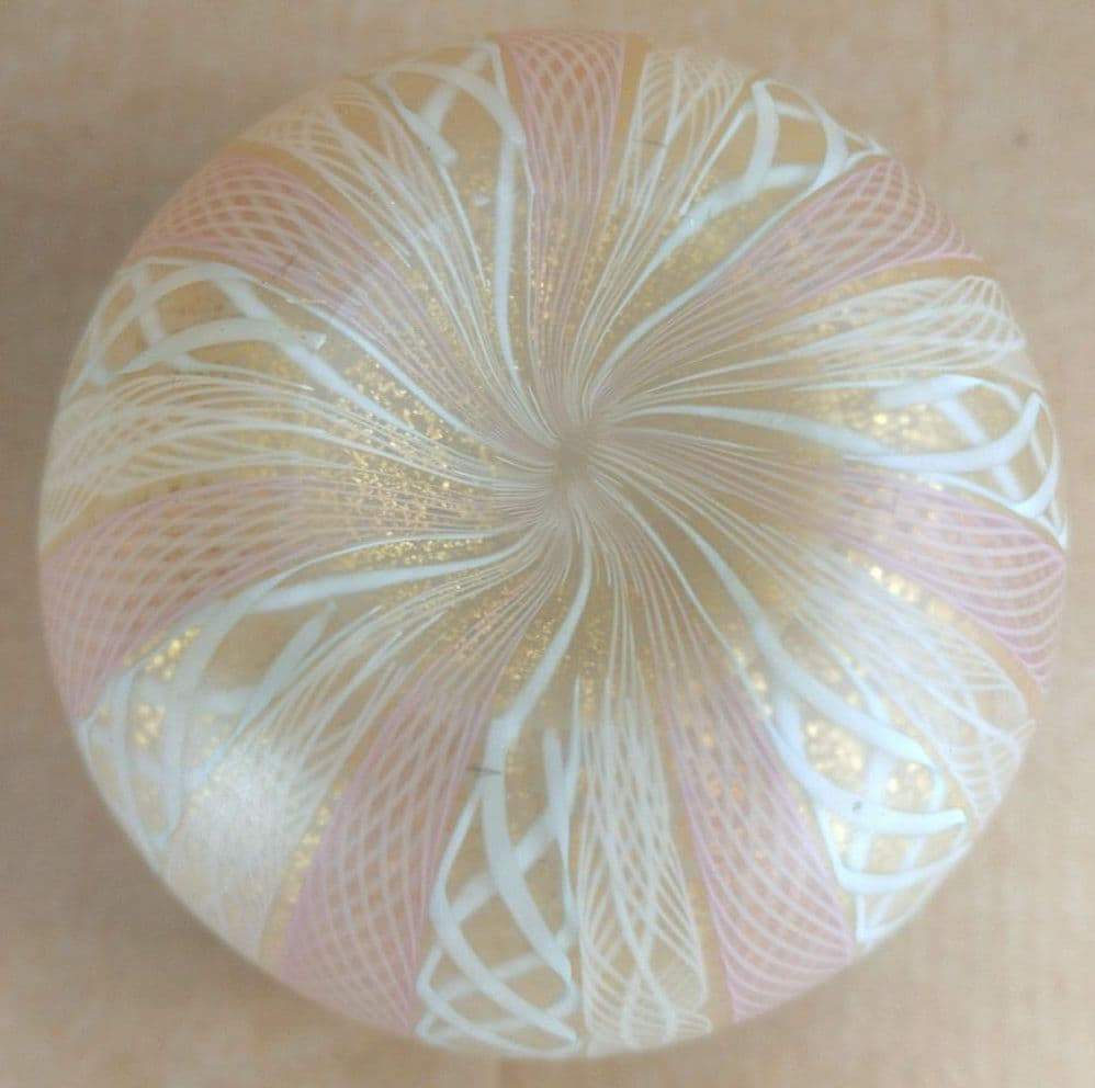 【本物保証】藤田喬平 手吹ヴェニス茶入 共箱 未使用完品 ガラス芸術