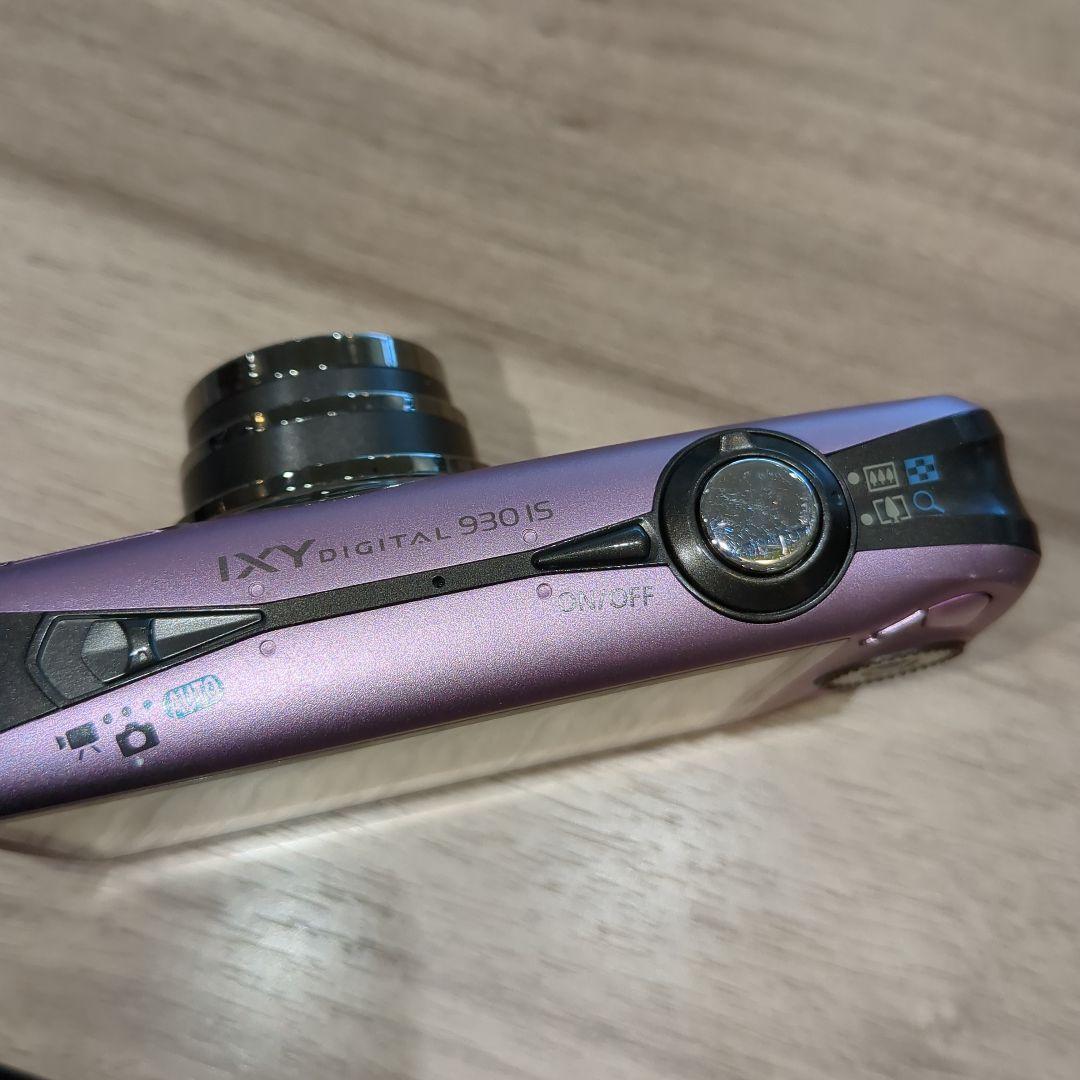 Canon IXY DIGITAL 930ISパープル　12.1メガピクセル