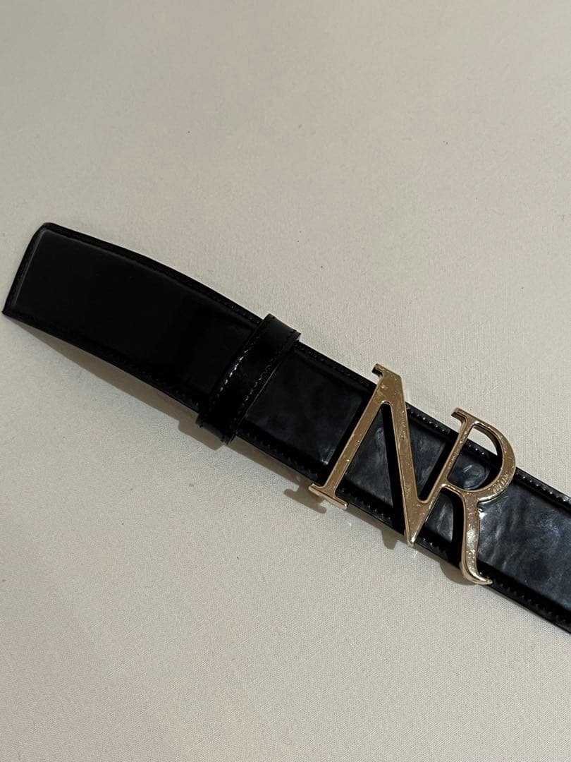 EDIT.FOR LULU NINA RICCI ベルト　ブラック