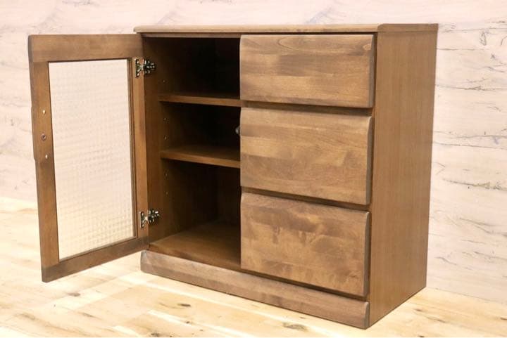 GMFK541B○隈木工所 フレスコ キャビネット 収納棚 チェスト リビング収